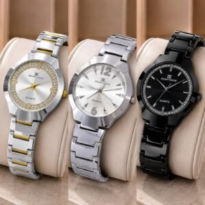 Luxury Quartz Analog Watch ⌚