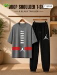 Jordan Drop Shoulder T-Shirt & Trouser Set