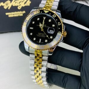 Royal Black Gold GMT Watch