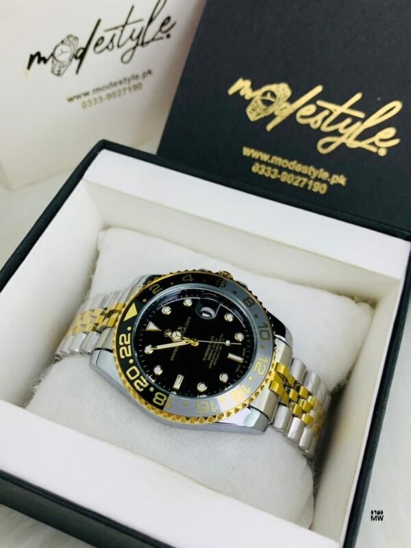 Royal Black Gold GMT Watch